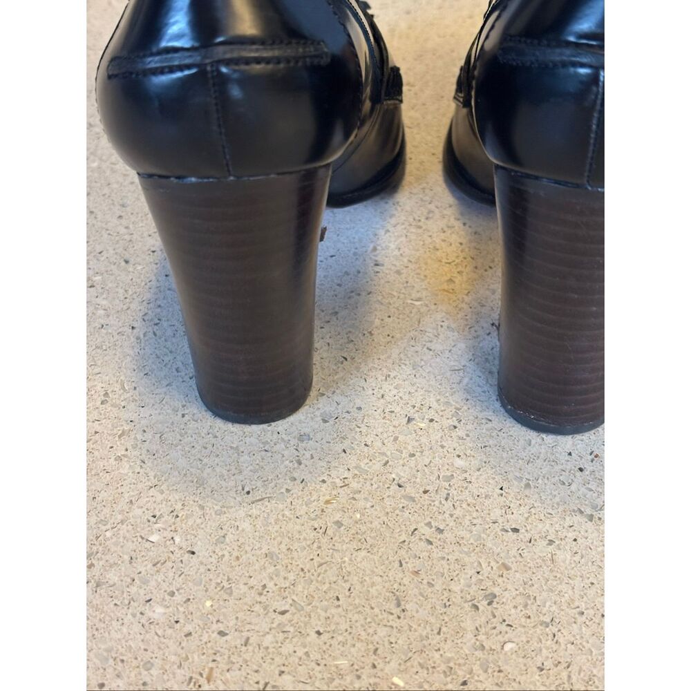 Coach Greta leather tassel loafer Heels - Picture 5 of 10